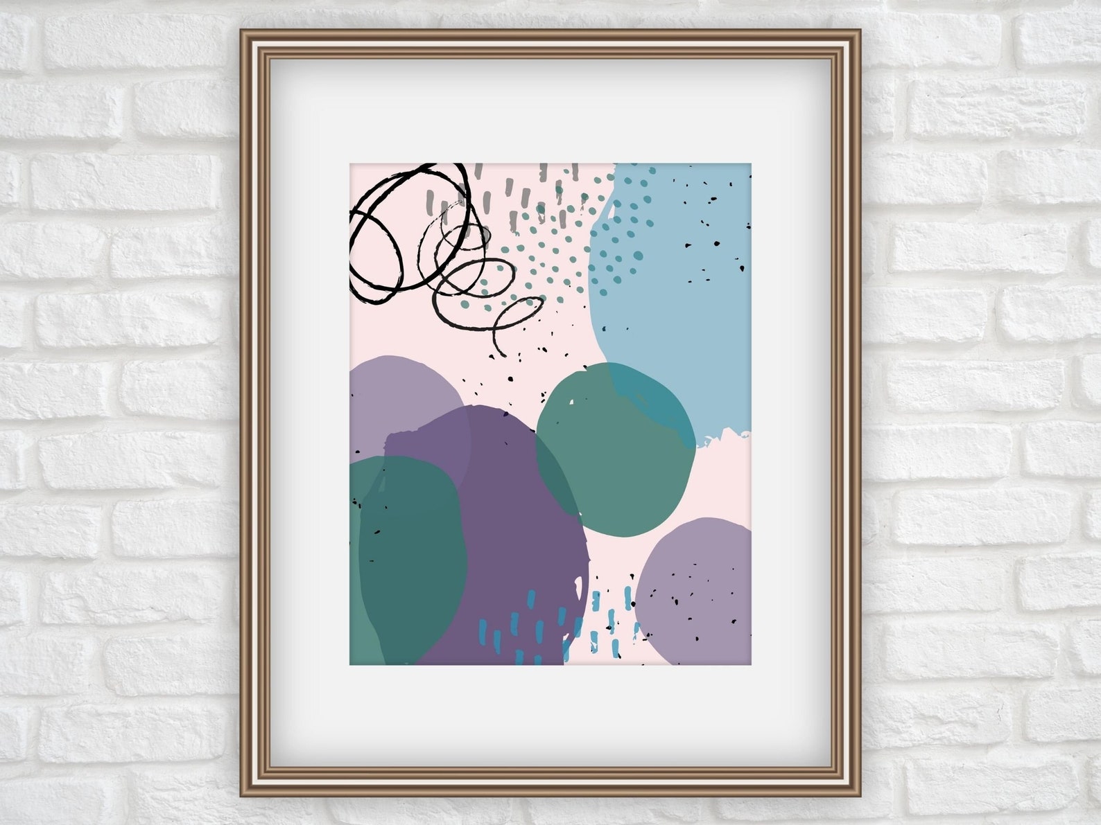 Art Printable Children's Abstract Print Nursery Abstract Print Wall Art — free download