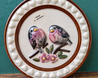 DECO Helsingborg Ceramic Wall Plate | Designed by B.johansson 
