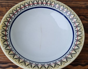 60s Swedish Vintage Upsala Ekeby GEFLE Plate 1962 Skåne 8