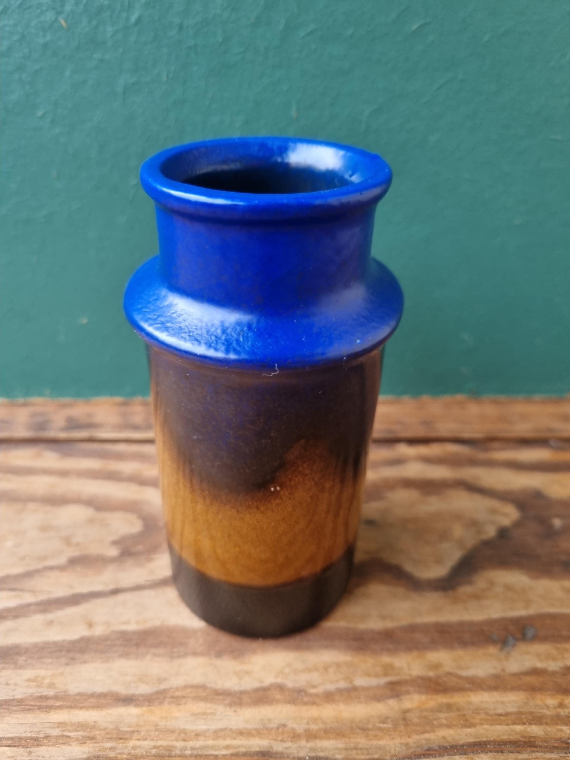 Veb Haldensleben Pottery Vase - Etsy