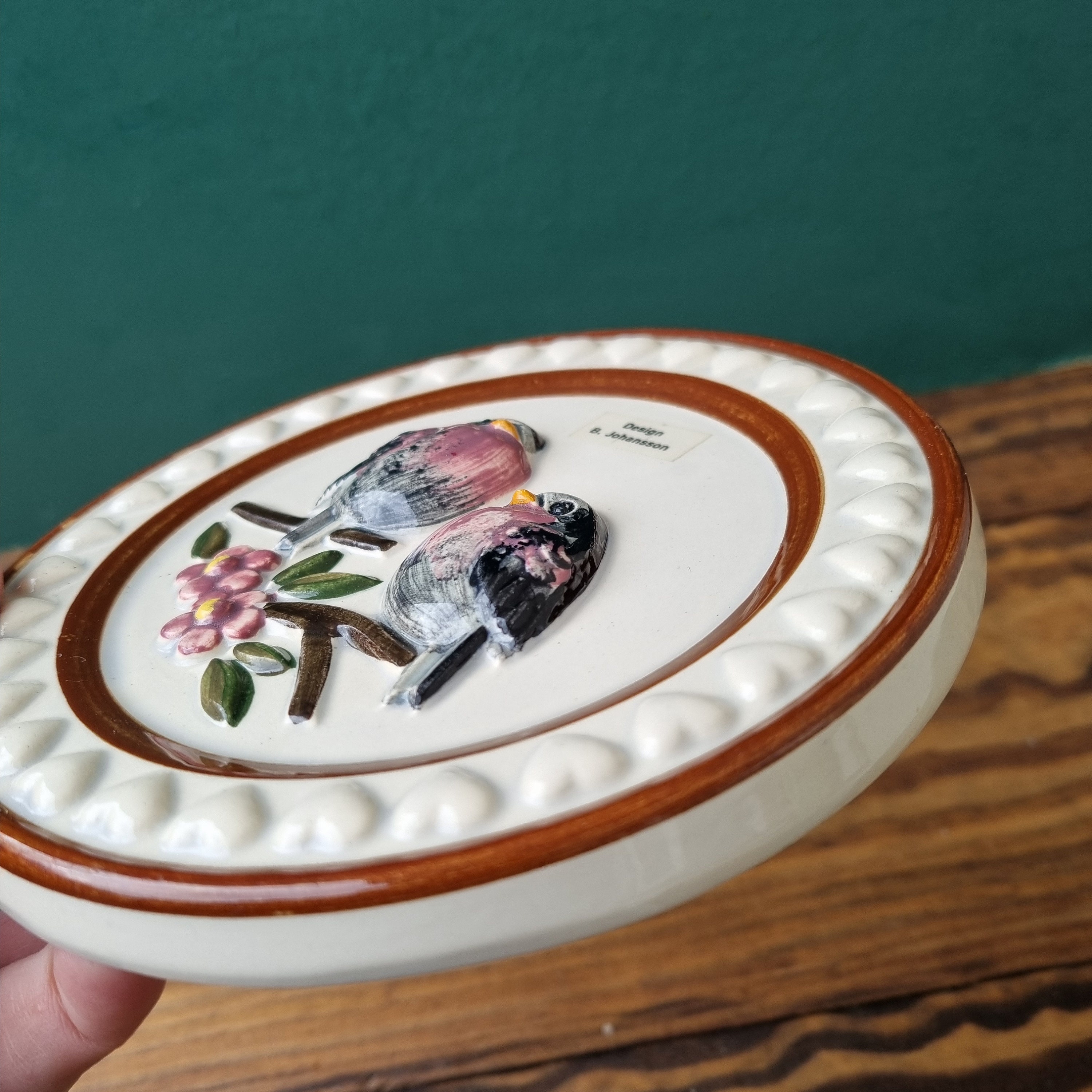 Deco Helsingborg B. Johansson Swedish Vintage Wall Decor - Etsy 