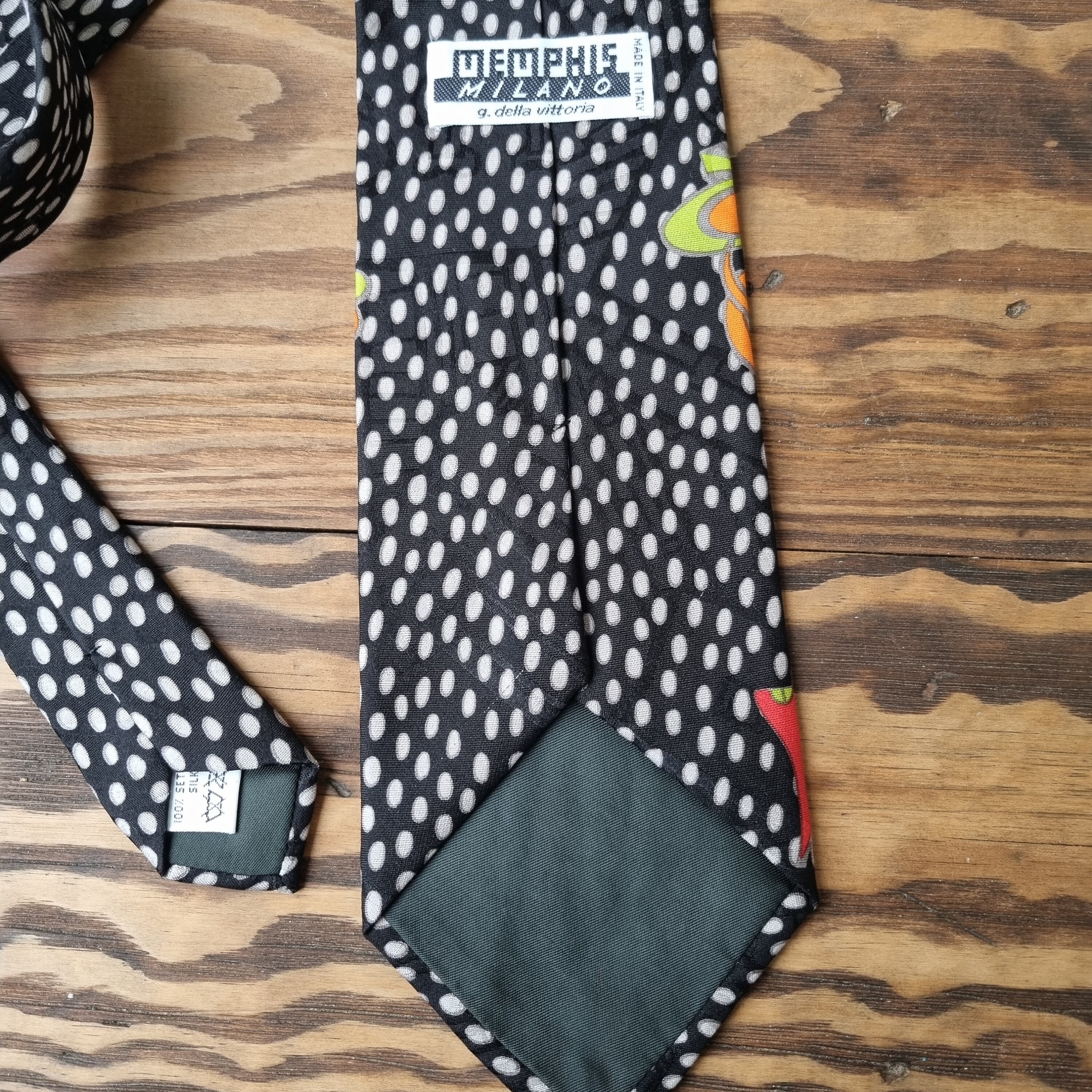 MEMPHIS MILANO SOWDEN ポストモダン　ネクタイ Postmodern Tie by Memphis Milano, G. Della Vittoria, 1985s - Etsy