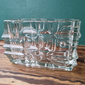 Vladislav Urban Sklo Union Vase, Mid-Century Modern Czech Glass