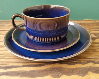 Gefle, Kosmos, Berit Ternell,  Cup & Saucers, Сollectible trio