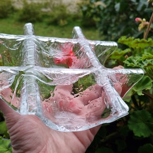 Vintage Muurla Finland Crystal Tea Light Holder