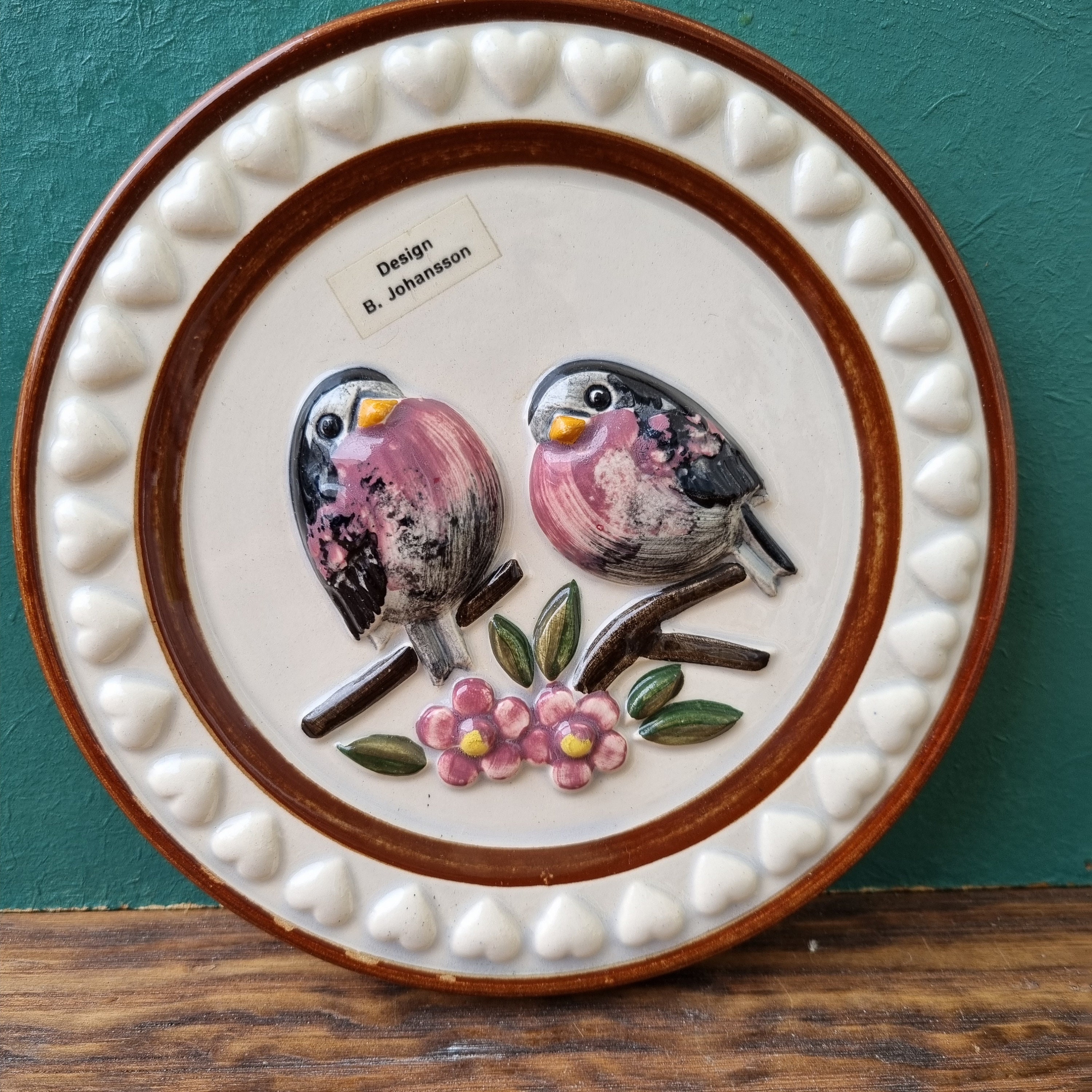 Deco Helsingborg B. Johansson Swedish Vintage Wall Decor - Etsy