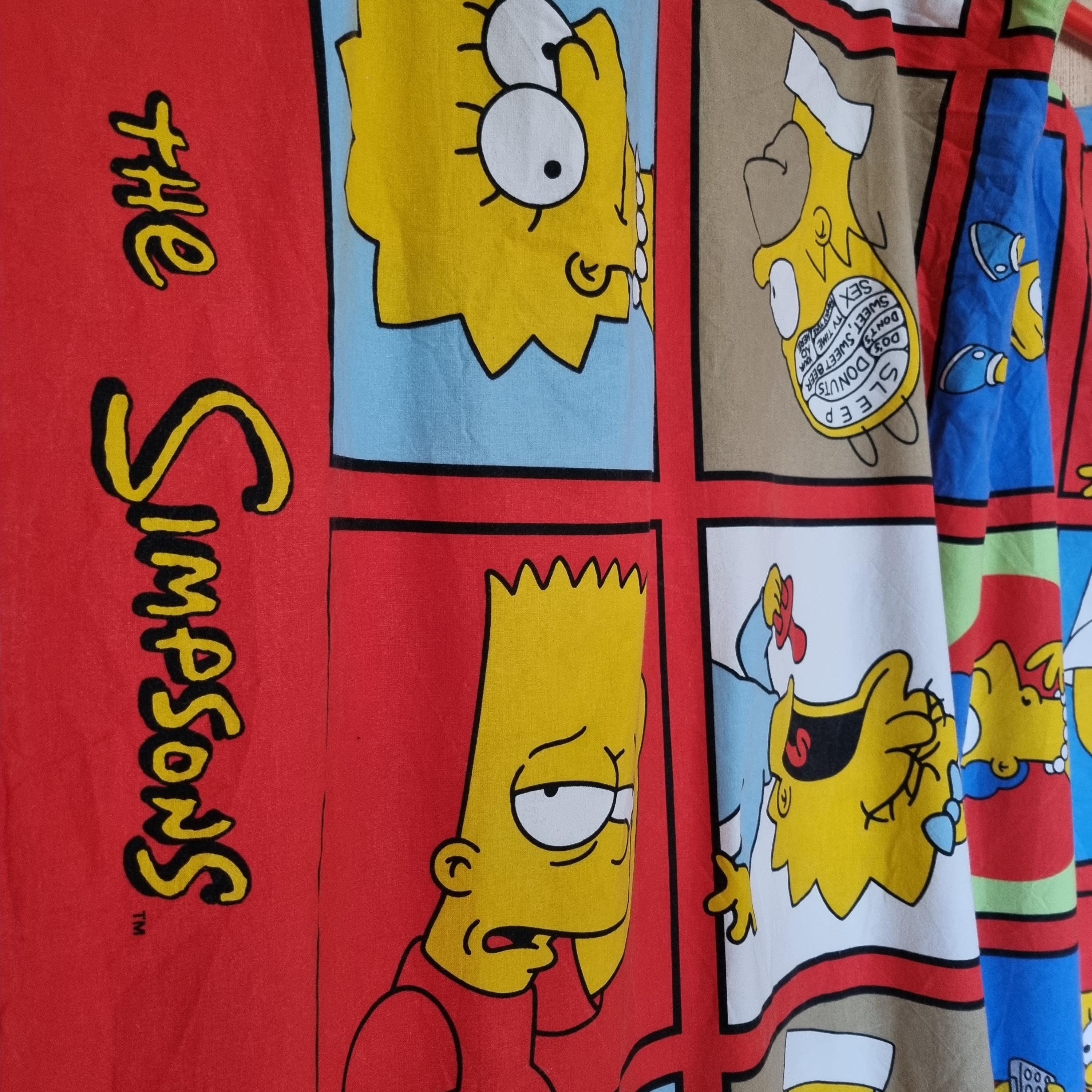 The Simpsons Vintage Single Duvet Cover, 1999 Bedding RARE - Etsy