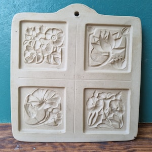 Braune Tasche Papier Kunst Mould SEEROSE 1995 Hill Design, sehr schwer zu finden