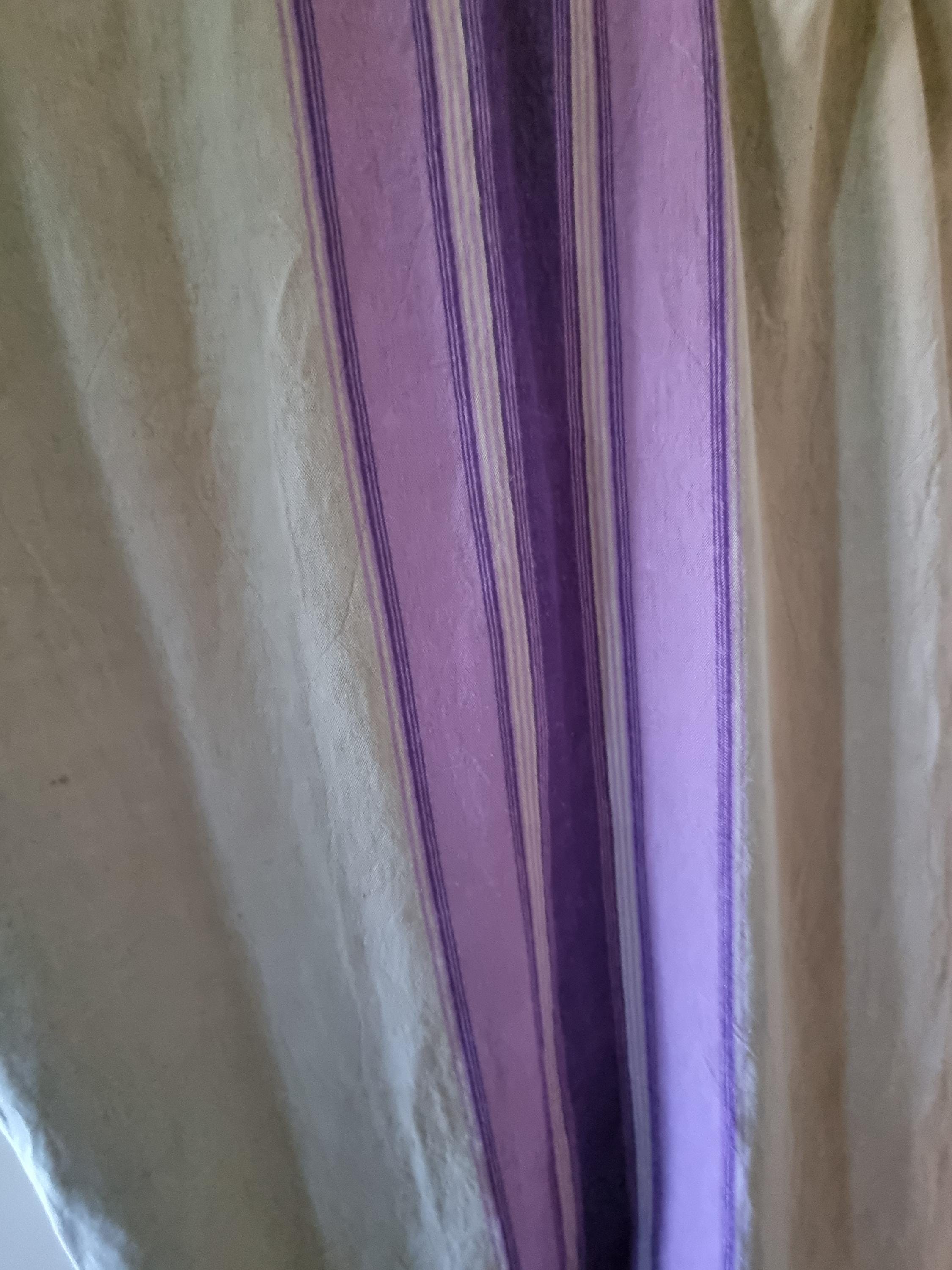 Vintage Linen Fabric, Hand Woven Striped From Sweden - Etsy