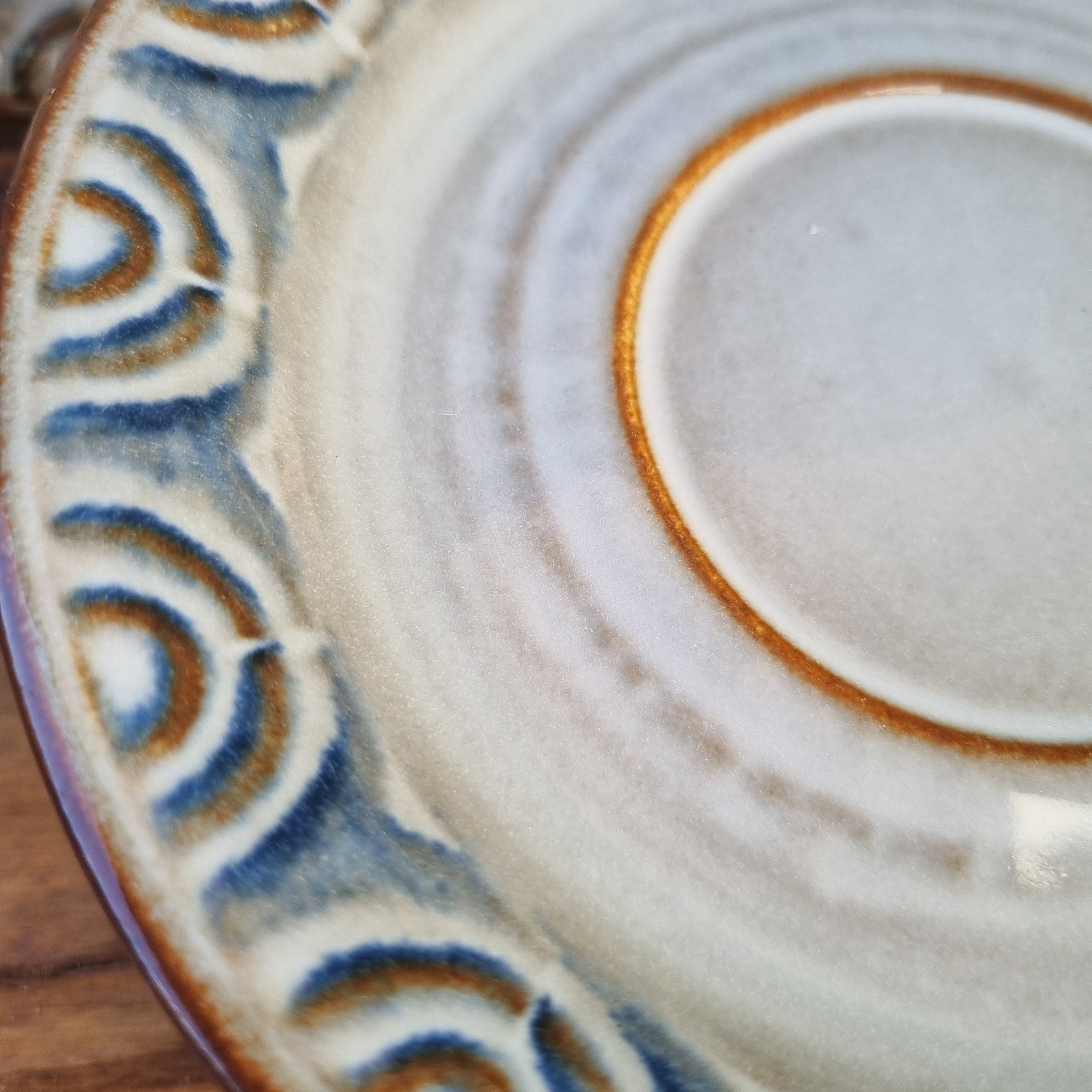 Søholm Collection ROTNA, Danish 6 Ceramic Plates, Arne Finne. - Etsy
