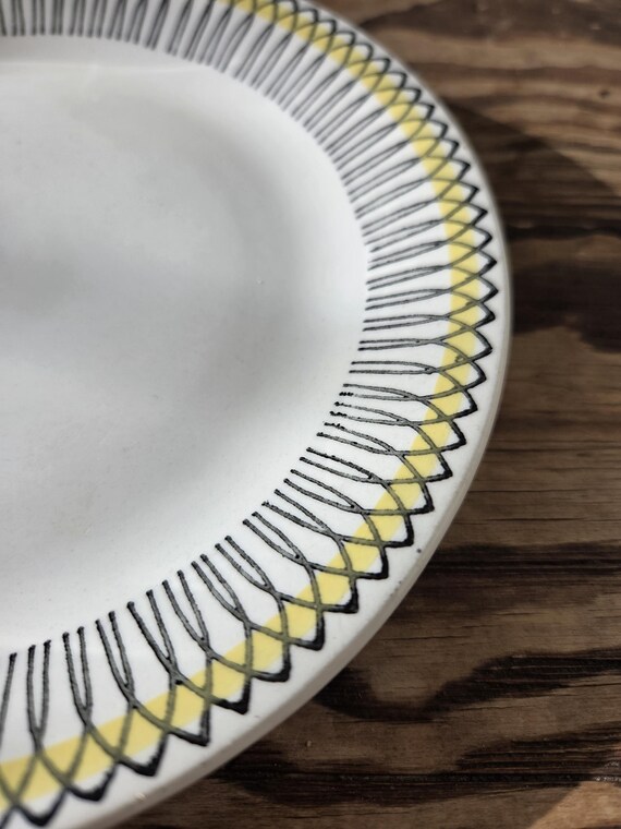 Gefle Spinett Breakfast Plate, Helmer Ringström Mid Century