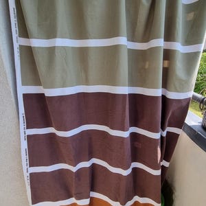 Vintage Marimekko “Polkka” Duvet Cover by Maija Isola – 1970s Modernist Stripes