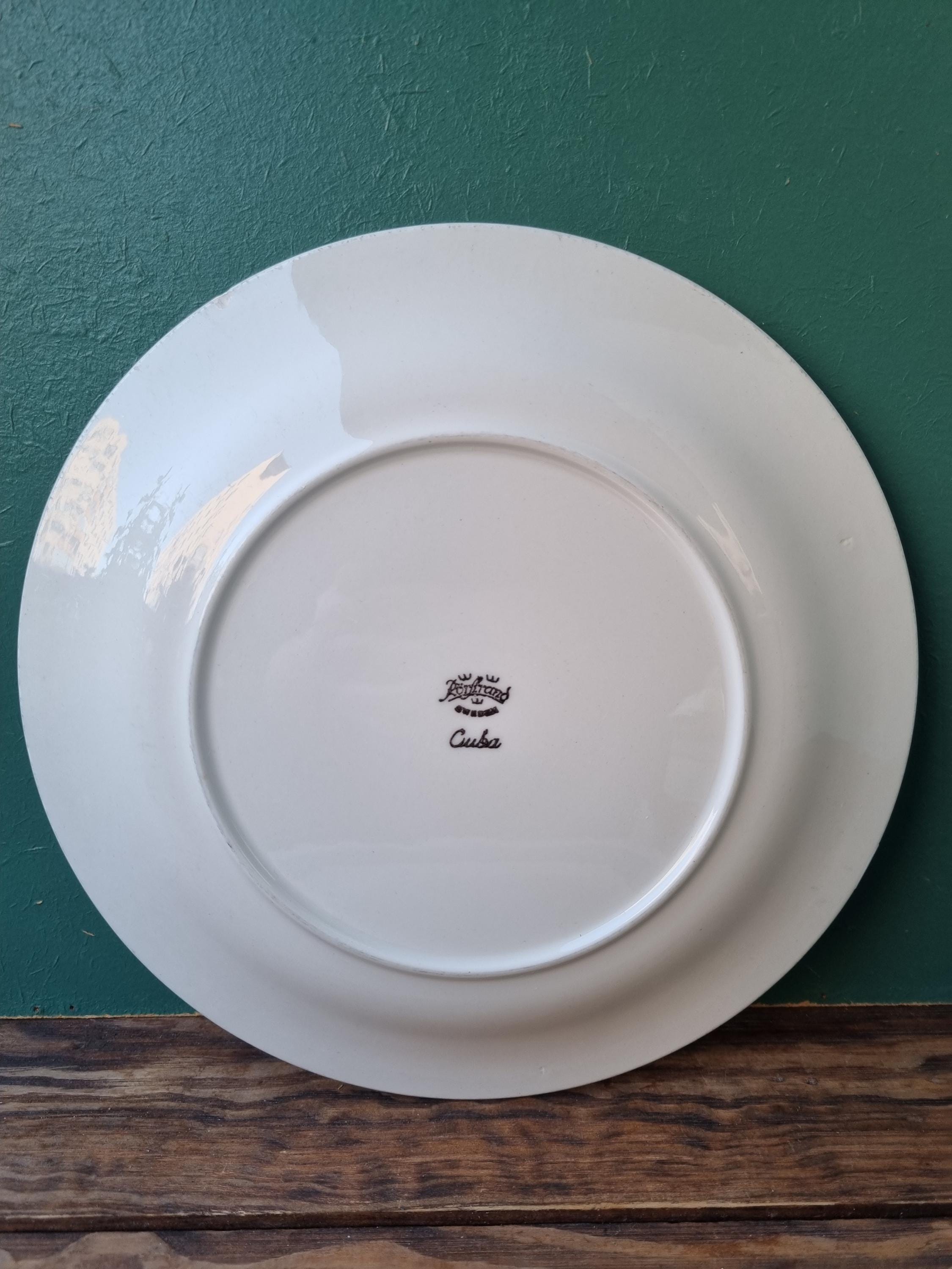 Upsala-ekeby Gefle Fix , Rörstrand Cuba Large Collectible