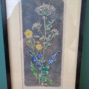 Ingeborg Lingegård, Textildruck vintage Textile, Floral motifs 60s