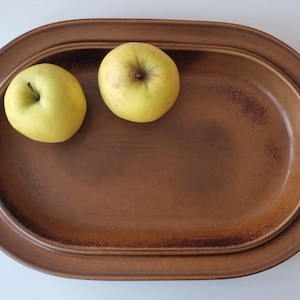 Arabia RUSKA oval dish, vintage classic, design by Ulla Procopé (Finland)