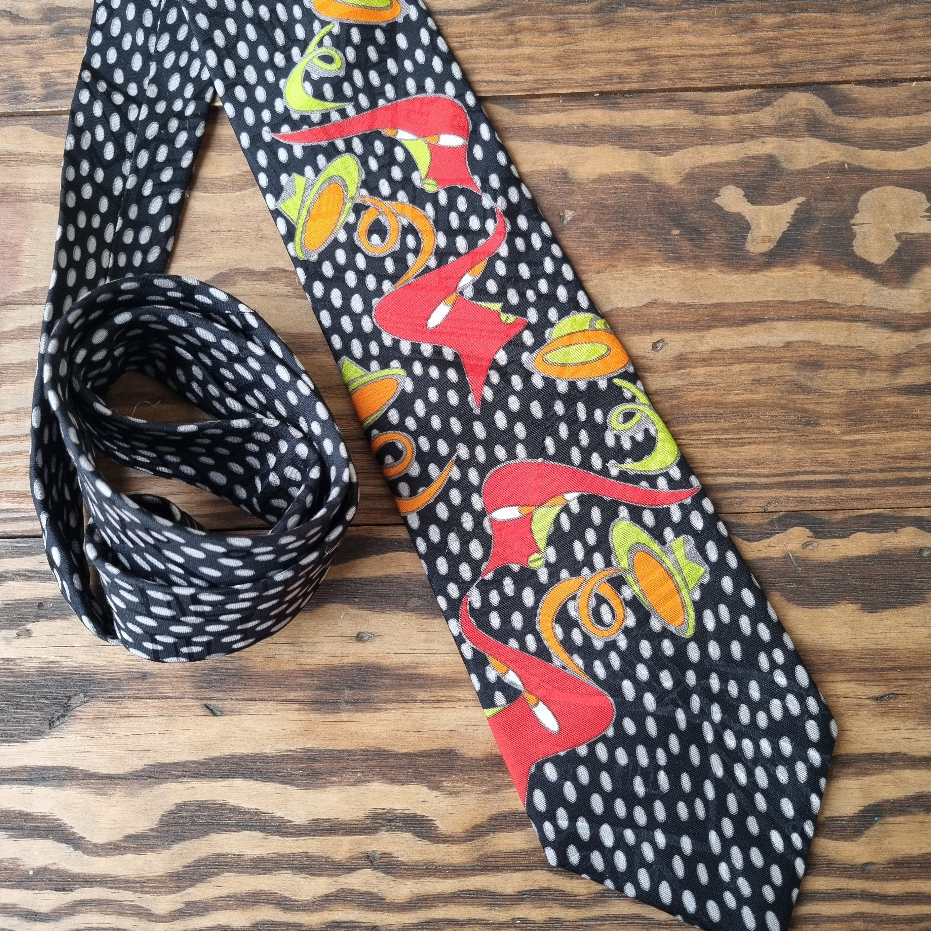 MEMPHIS MILANO SOWDEN ポストモダン　ネクタイ Postmodern Tie by Memphis Milano, G. Della Vittoria, 1985s - Etsy