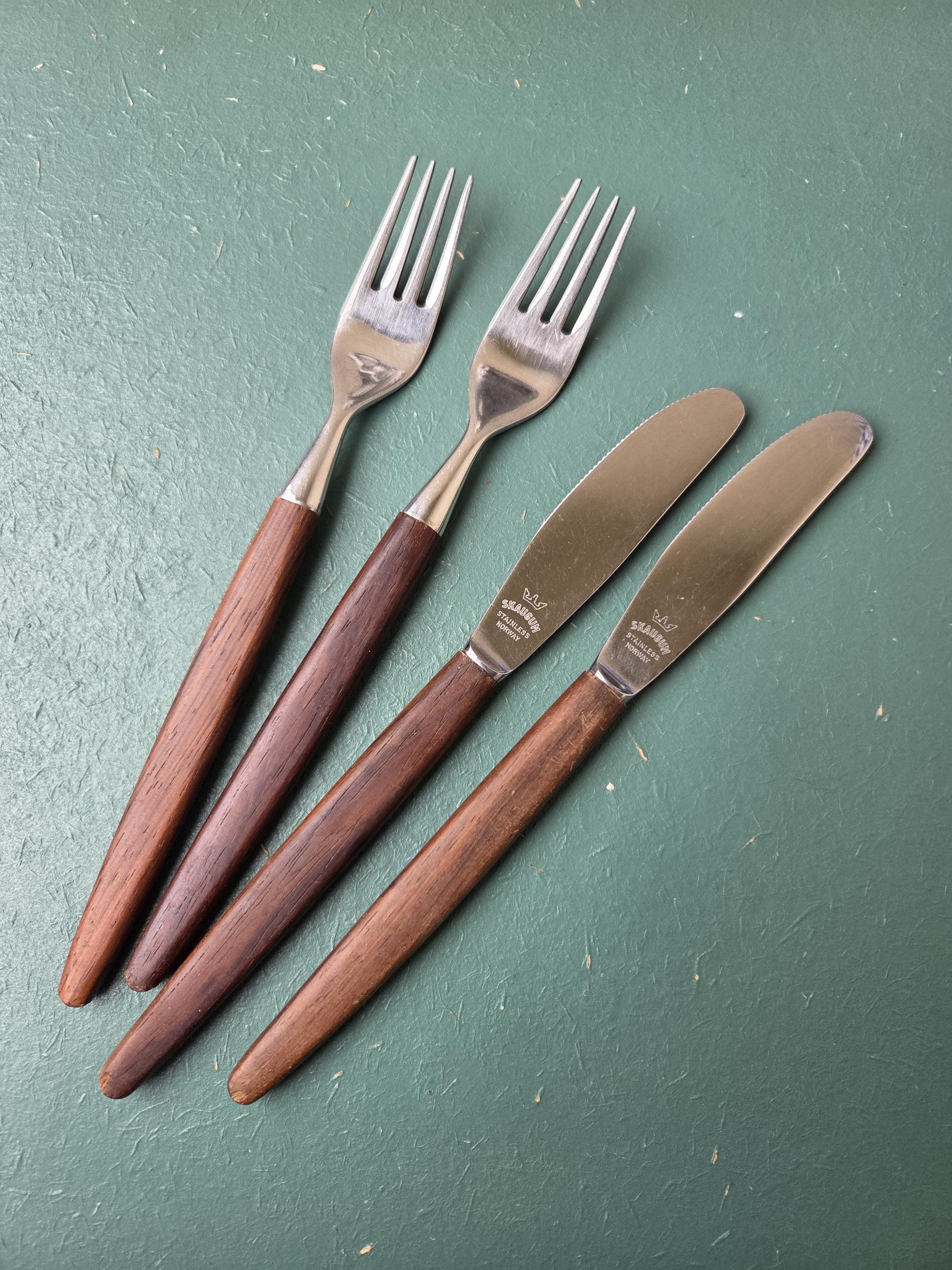 SKAUGUM チーク材 カトラリーセット 18点 Skaugum norway - Etsy 日本