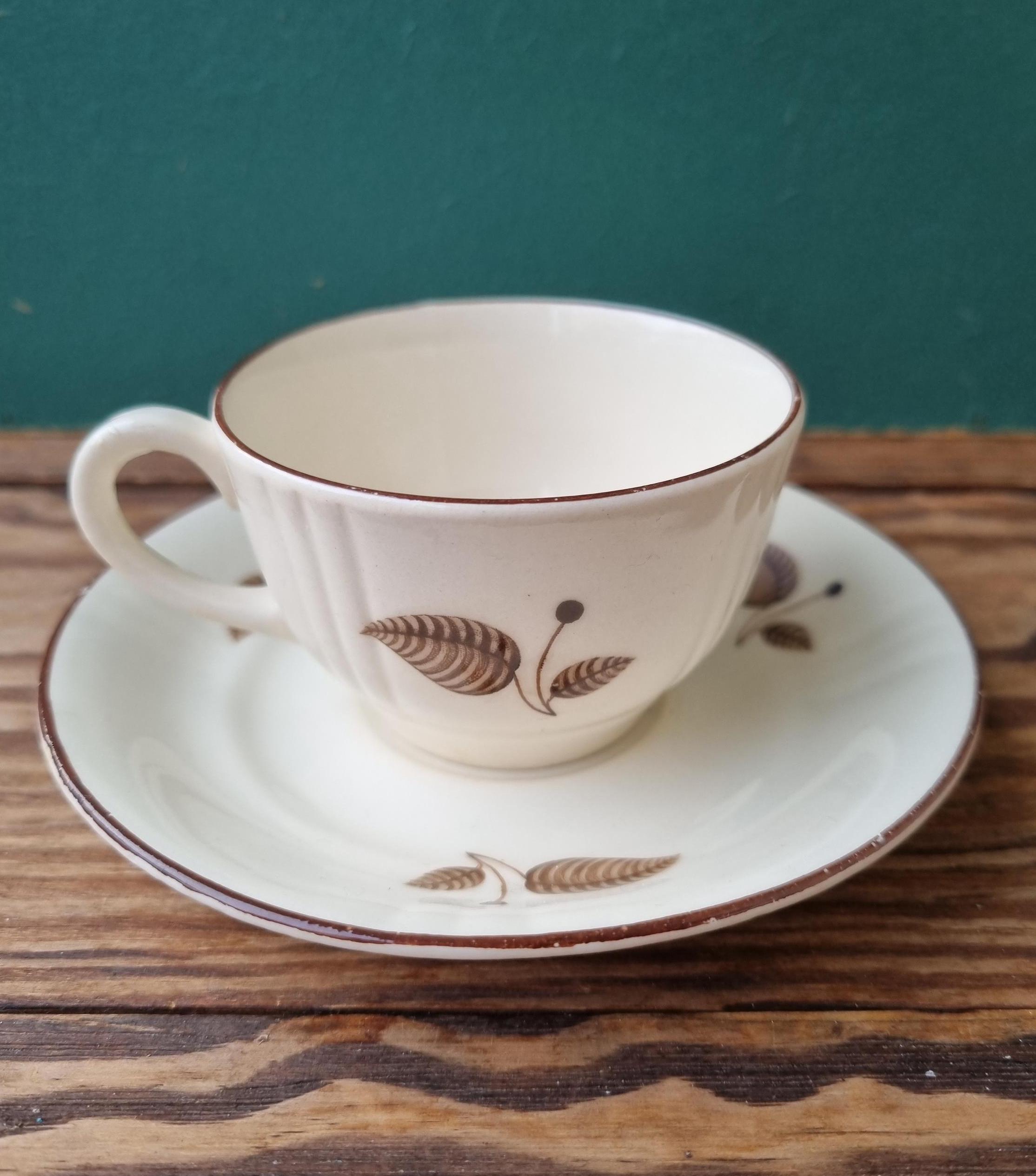Arabia Finland Duo Coffee Set Art Deco 1930s SORJA Design Greta