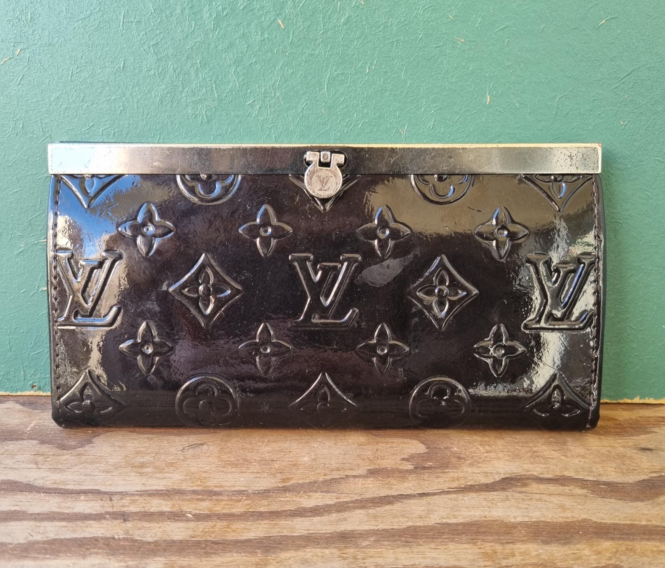 超美品✨ ルイヴィトン 　パンス　マネークリップ 財布　黒　ブラック Louis Vuitton Taiga Porte Feuille Pans Money Clip Wallet