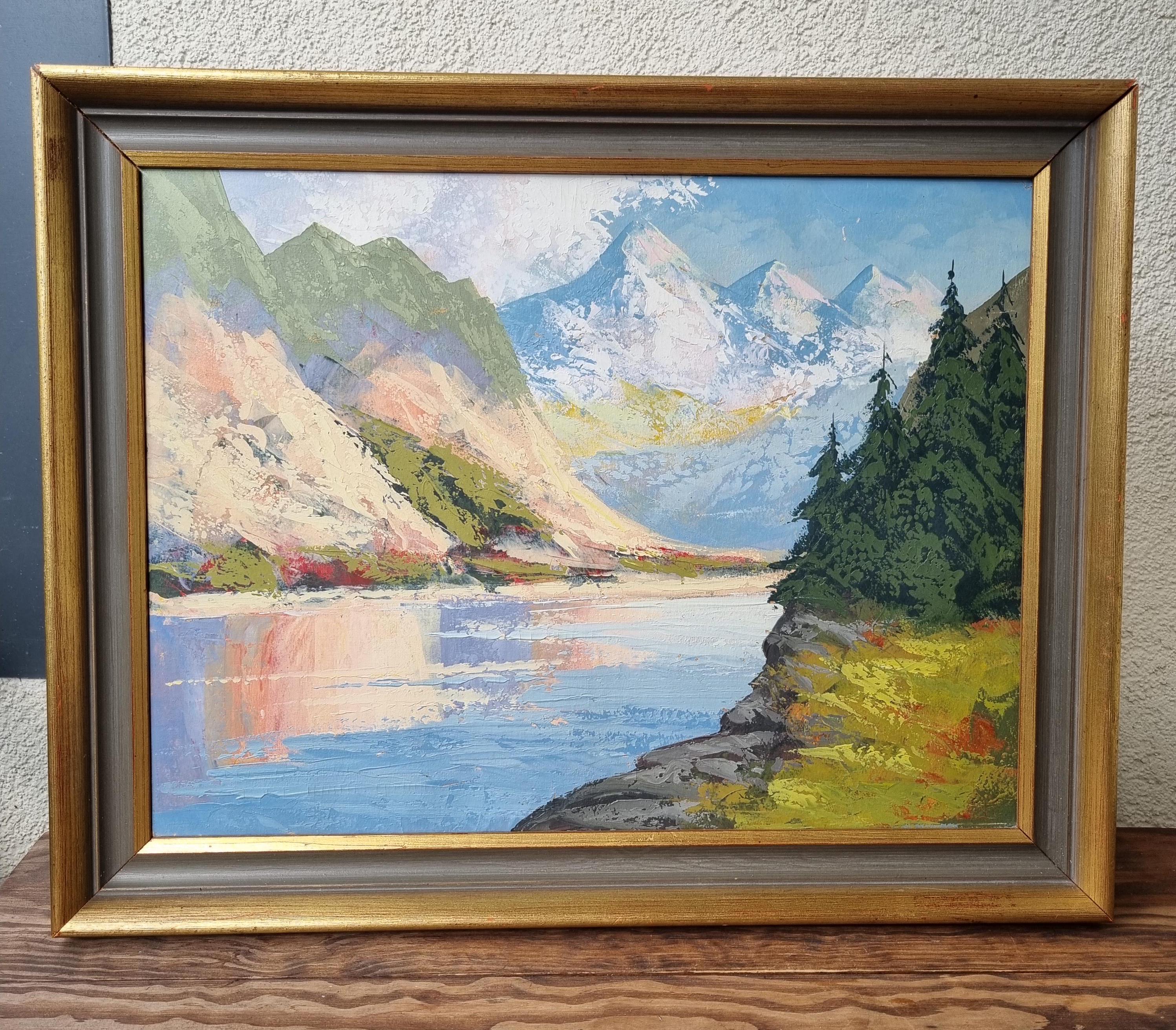 * vintage picture ❀ スウェーデンの街並み 風景画 油絵 il_fullxfull.6224891601_bu5y.jpg