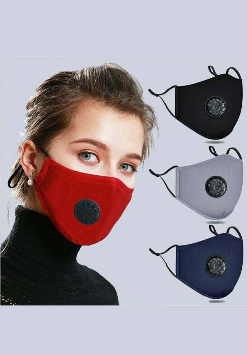 BREATHABLE FACE MASK summer face mask washable face mask Etsy