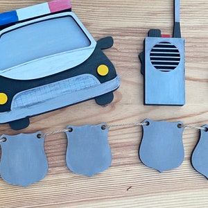 Police / First Responder Themed Tiered Tray Set