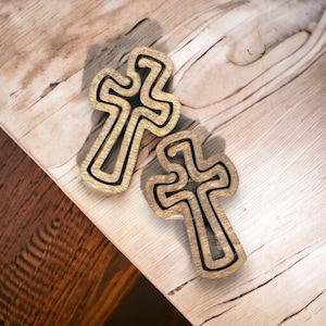 Cross Shaped Bible Bookmarks (Set of 2)