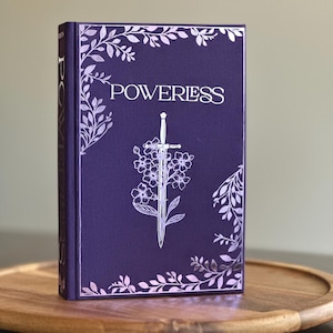 Special Edition - Powerless by Lauren Roberts - Handmade Custom Rebind