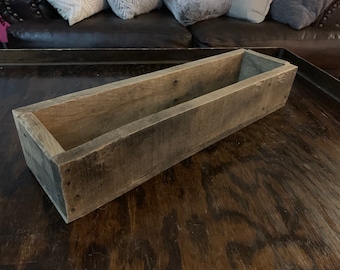 Rustic window boxes made from reclaimed wood, assorted sizes, ready to plant