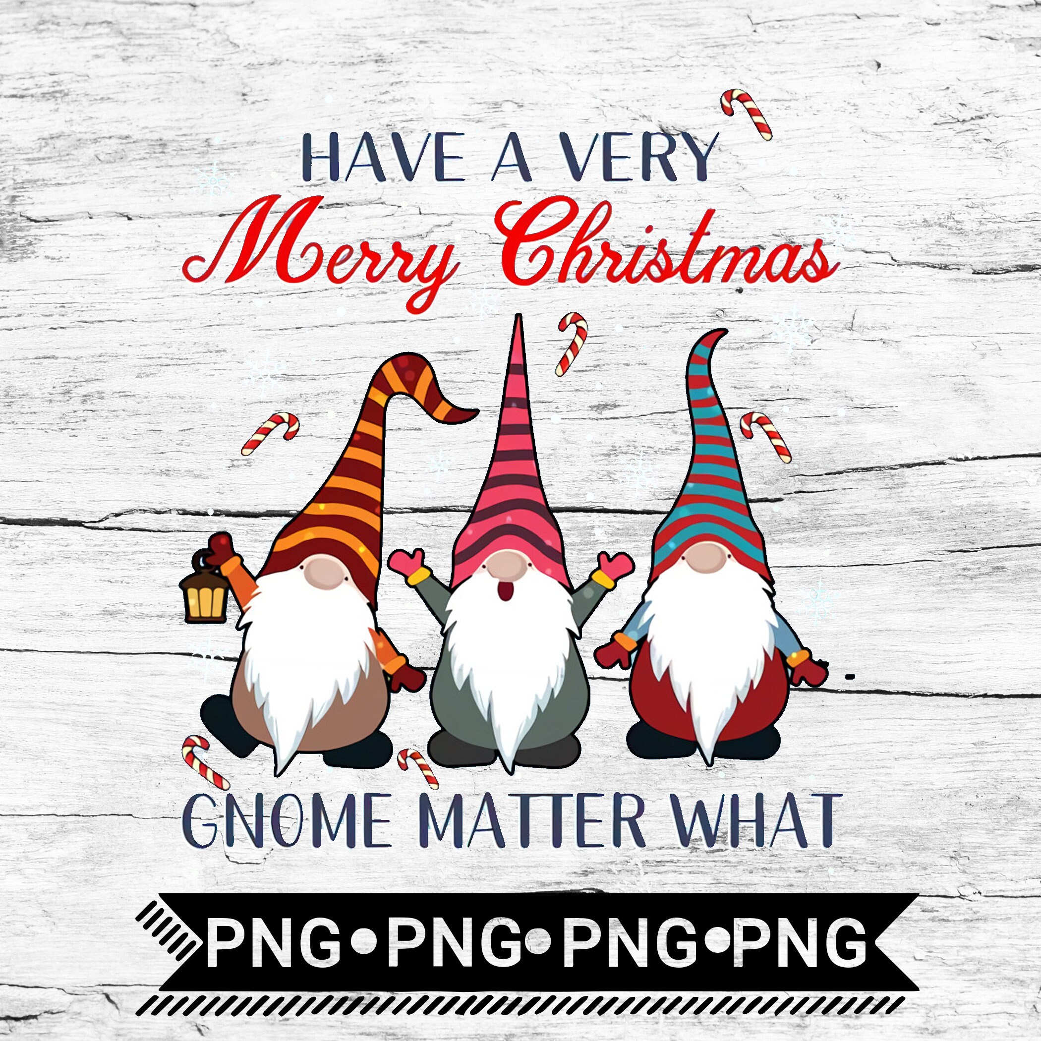 Haben Sie eine sehr frohe Weihnachten Png / drei Santa tragen | Etsy