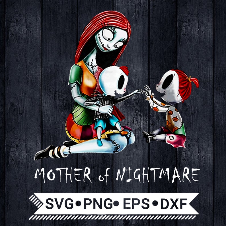 Download Sally Mother Of Nightmare SVG / Mother Halloween Svg ...