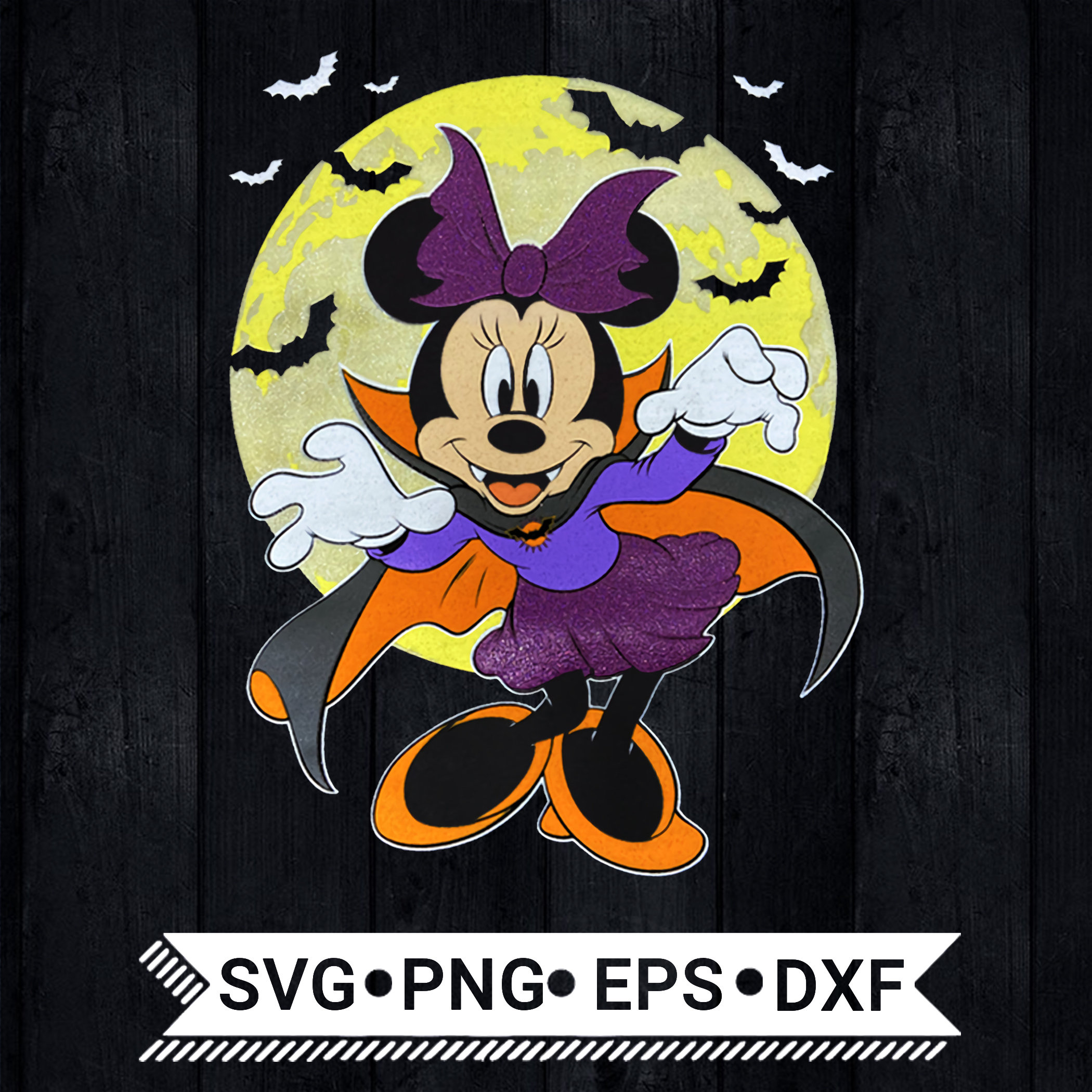 Minnie Mouse Halloween SVG / Mickey and Minnie Svg / Halloween | Etsy