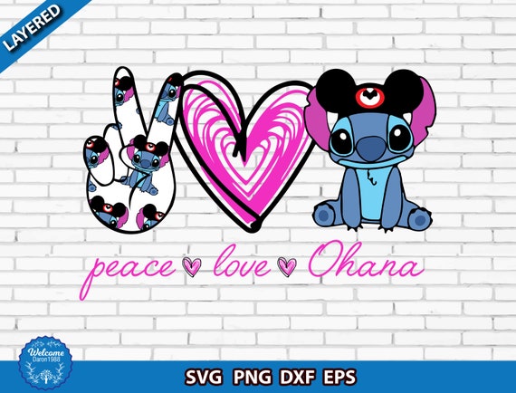 Free Free 182 Peace Love Ohana Svg SVG PNG EPS DXF File