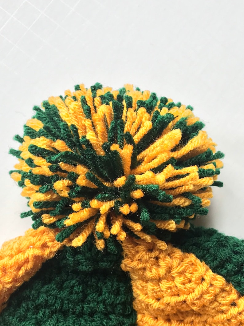 Green Bay Packer Hat PATTERN| Digital Packer Hat Pattern | Green Bay ...