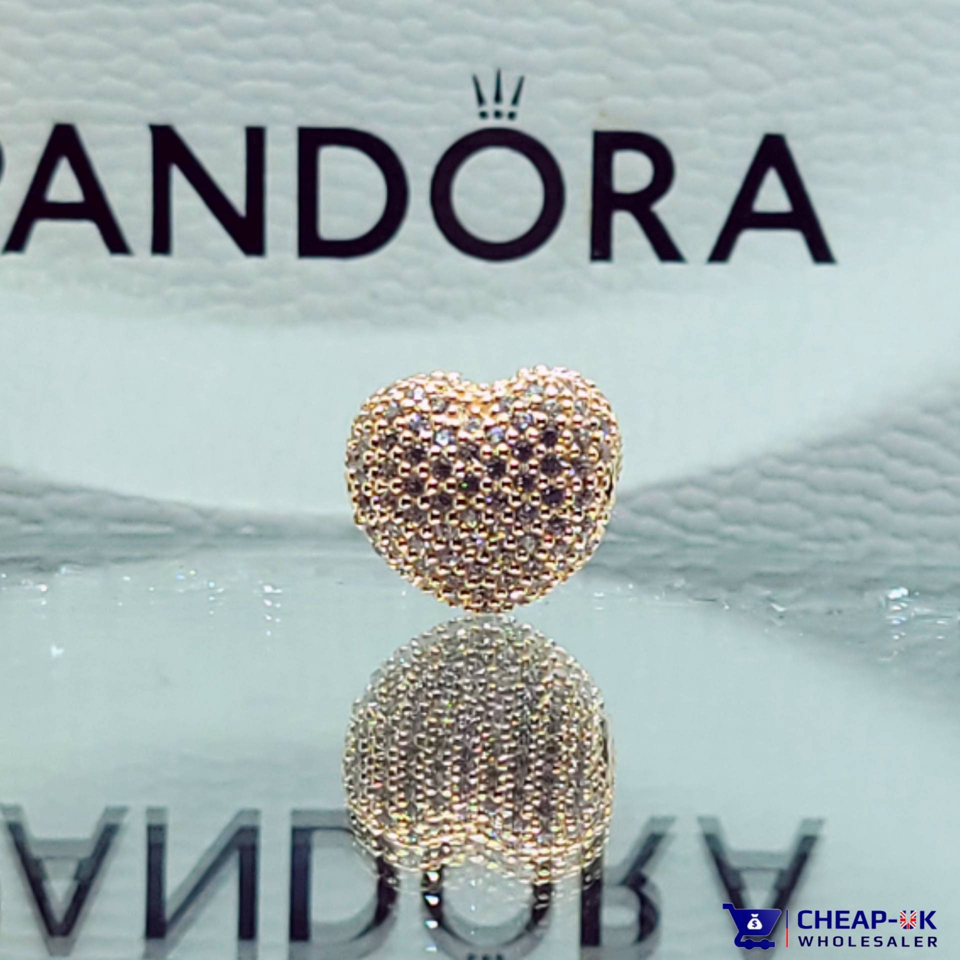 Pandora hotsell pave heart