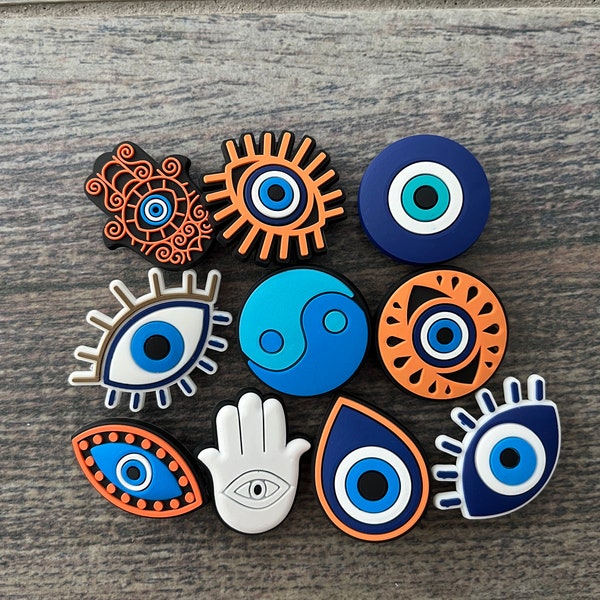 Jibbitz Evil Eye Etsy