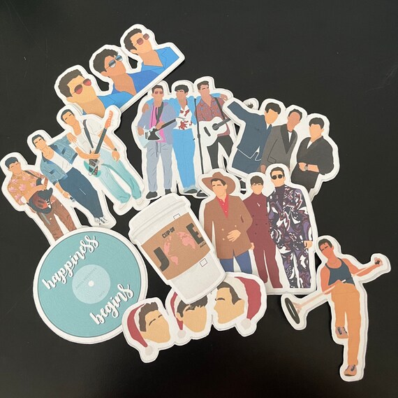 Jonas Brothers Assorted Stickers Part 2 | Etsy