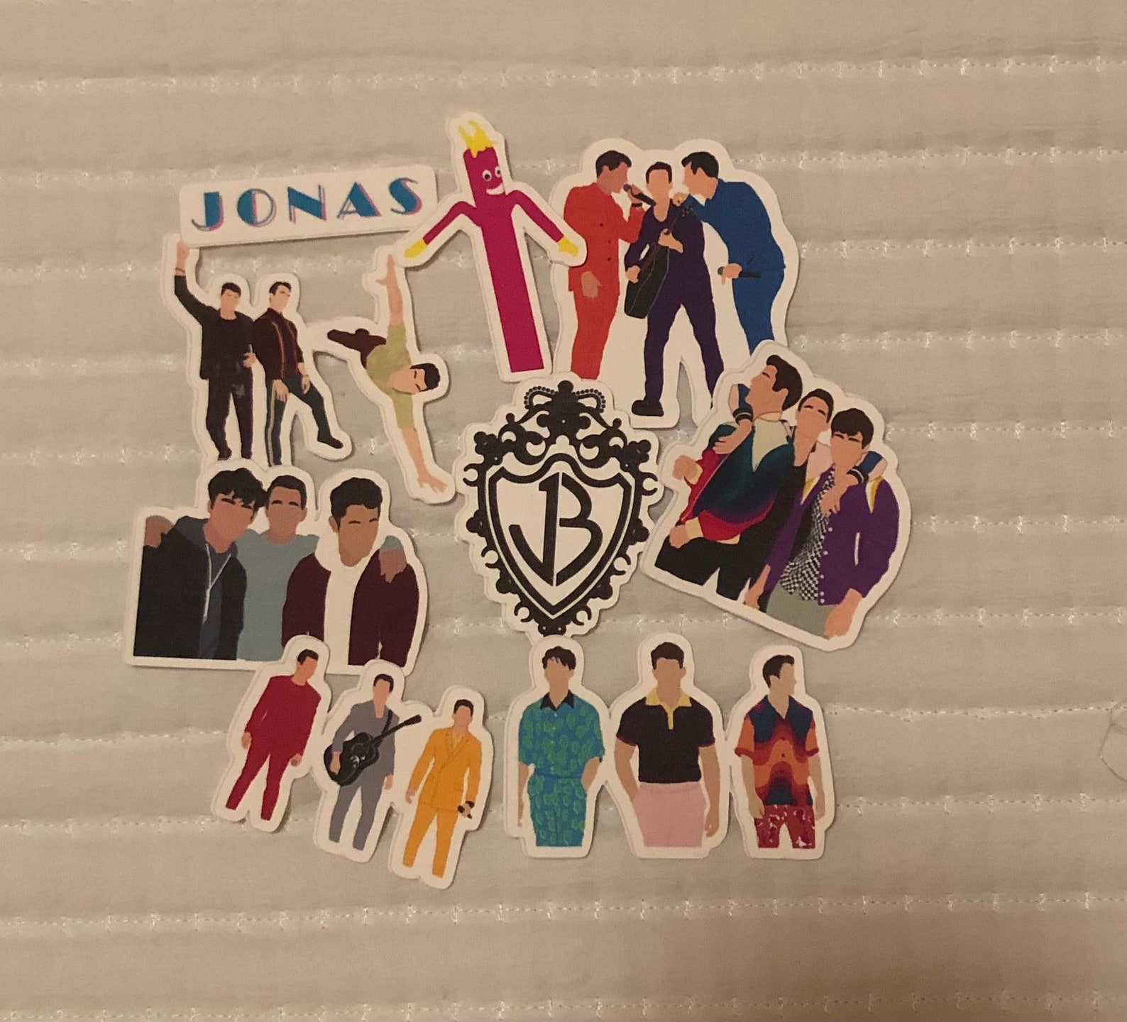 Jonas Brothers Assorted Stickers | Etsy