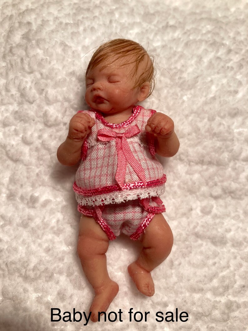 miniature dollhouse, miniature clothing, 1:12 scale dress for ba miniature dollhouse, miniature clothing, 1:12 scale dress for ba