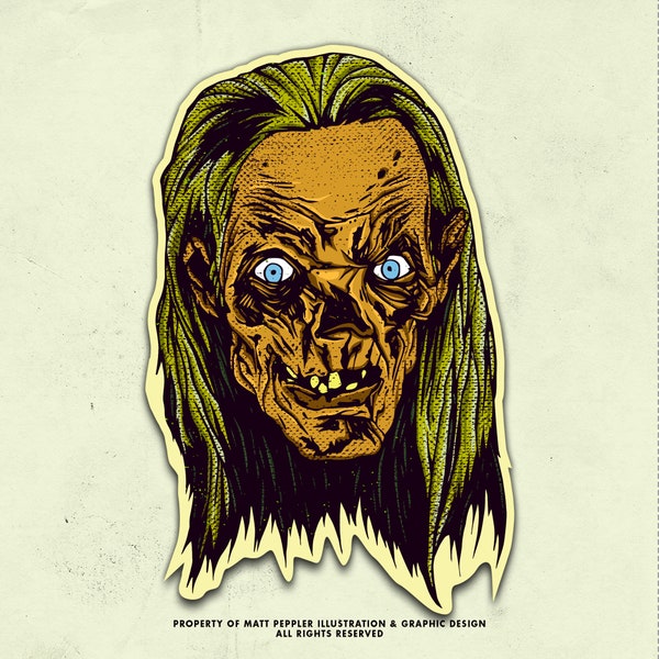 The Crypt Keeper Sticker