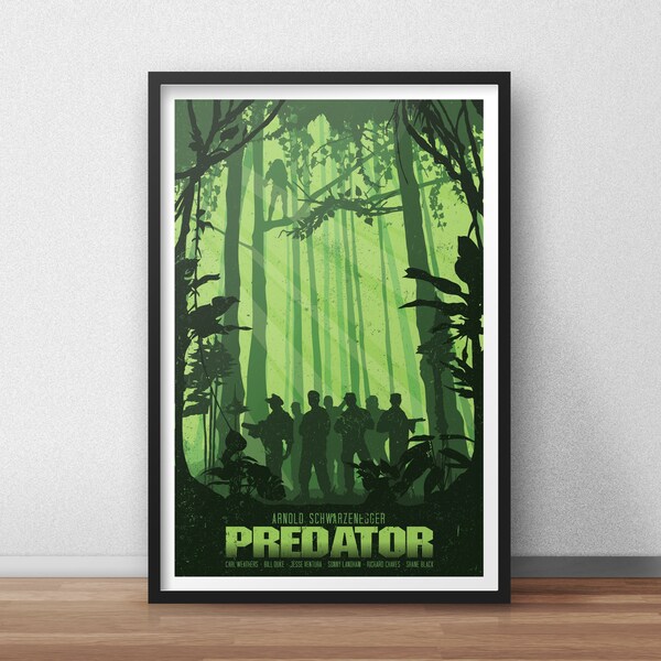 Poster Mural – Masque De Predator (Predator Face Mask) – Neuf
