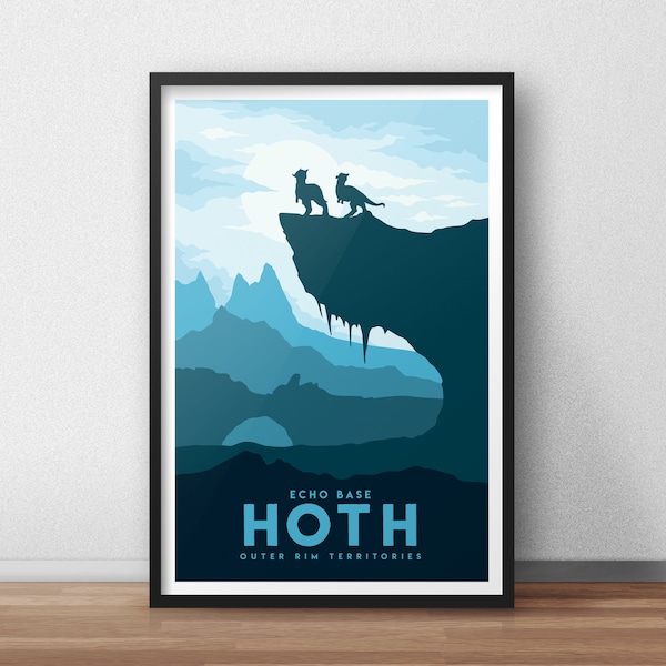 Hoth Travel Poster