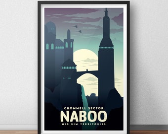 Naboo Travel Poster