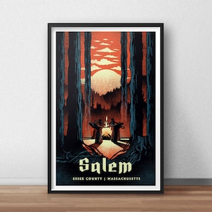 Salem Travel Poster