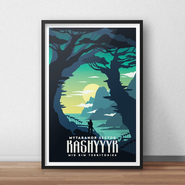 Kashyyyk Travel Poster