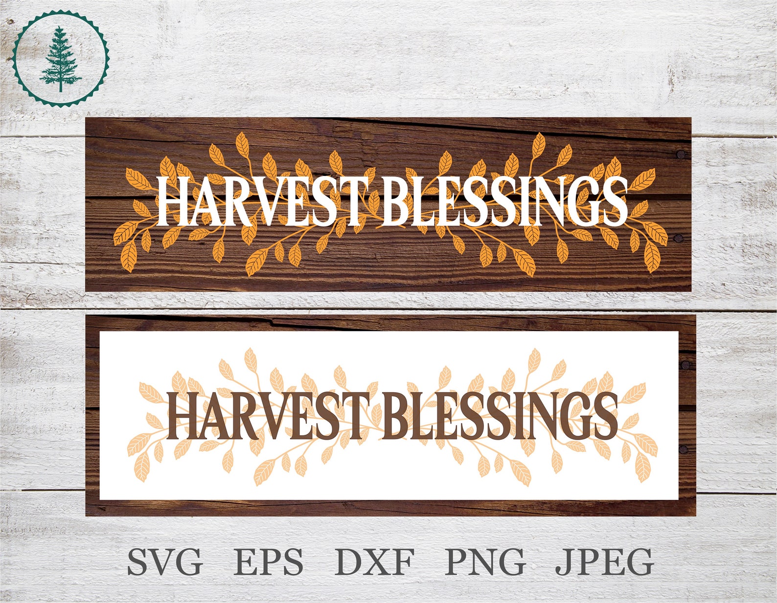HARVEST BLESSINGS SVG - Etsy