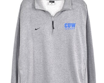 nike half zip vintage
