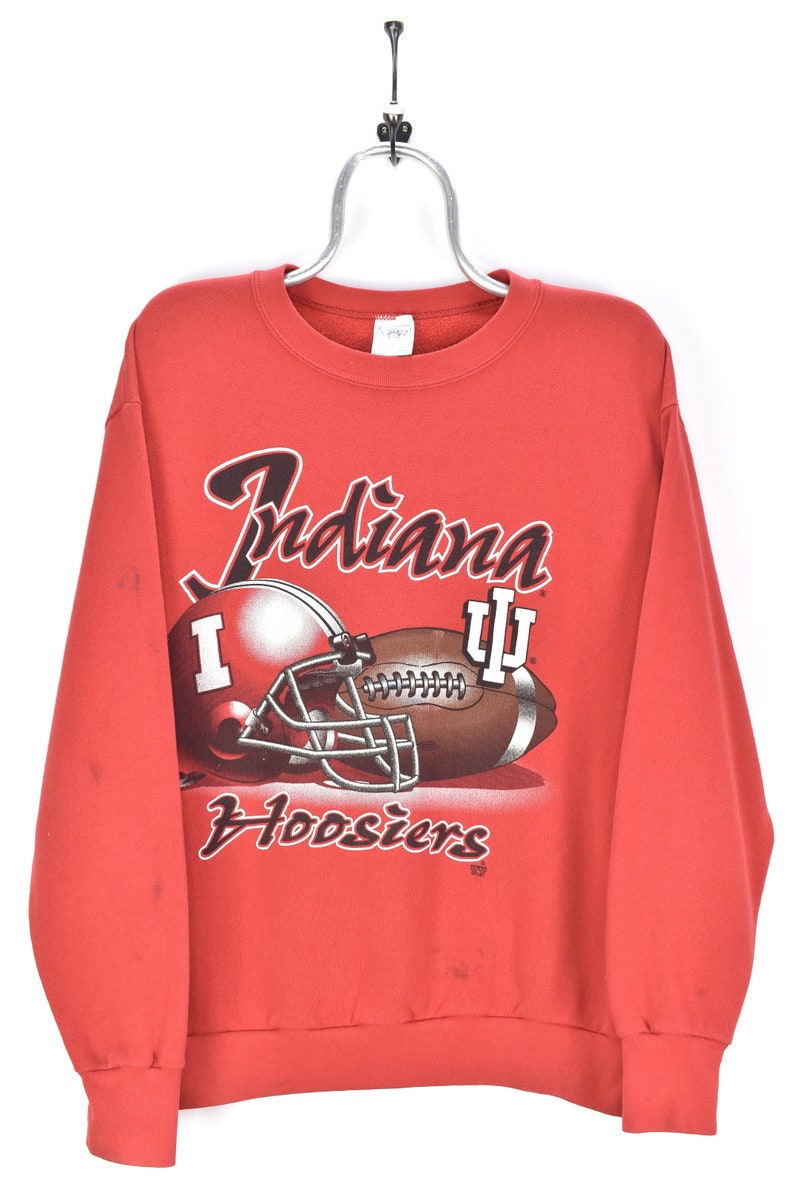 indiana university sweatshirt vintage