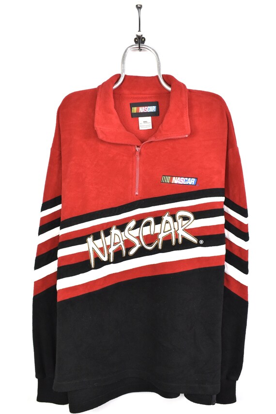 Vintage NASCAR Fleece Jacket USA 