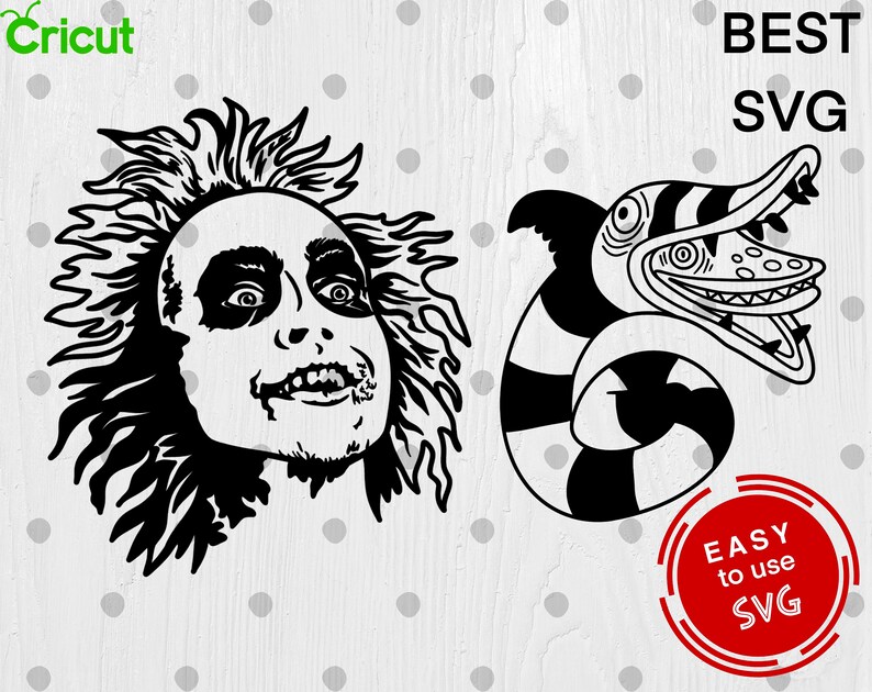 Download Beetlejuice Bundle SVG Cricut svg Silhouette Cut File | Etsy